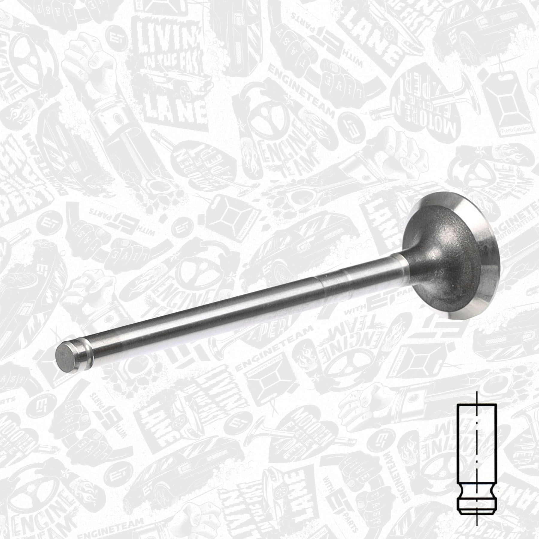 Вихлопний клапан Gieffe 1309KCR ціна, від 6.81 USD